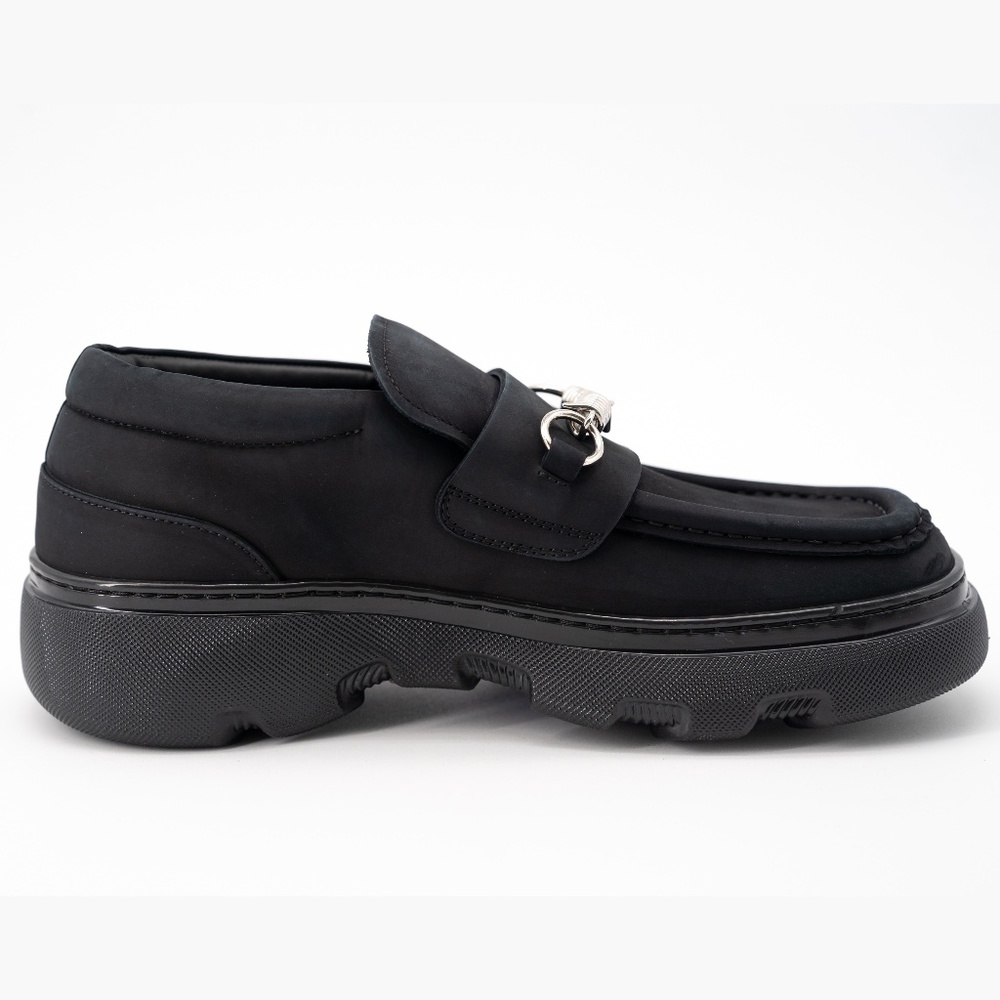 size 41 (8us) - Burberry Wire Creeper Black grey Clamp On - Picture 7 of 13